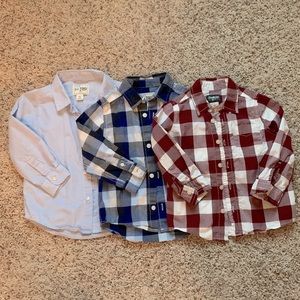 Boys Button Up Shirts